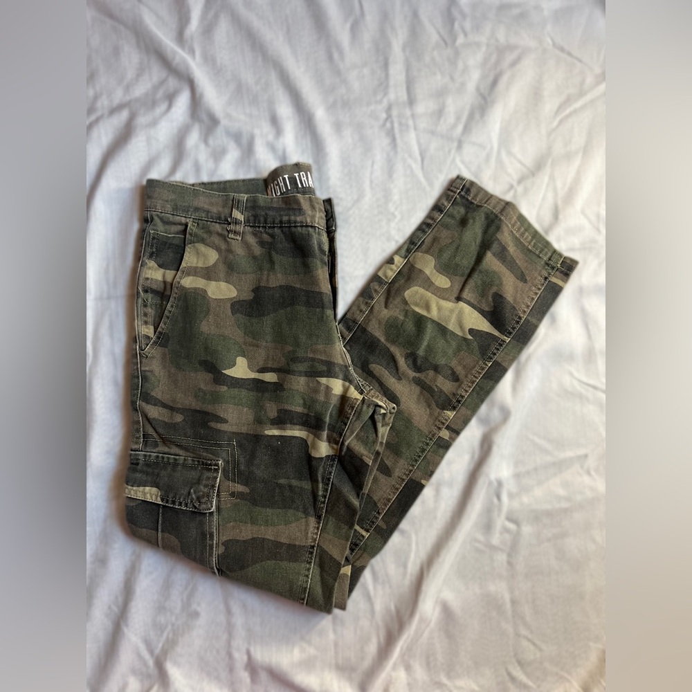 Camouflage Cargo Pants - Men's Camo Utility Trousers